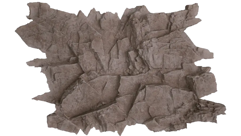 Panneau mural effet pierre 3D - ÓROS